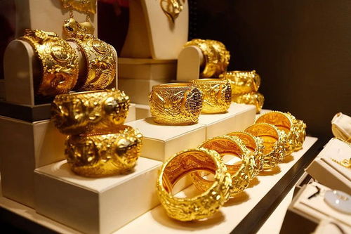黄金首饰展示