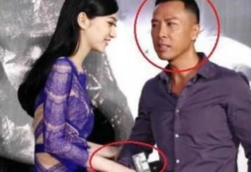 黄晓明与女儿黄杨钿甜合照