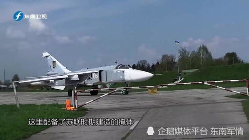 乌克兰空军基地内的F-16战机