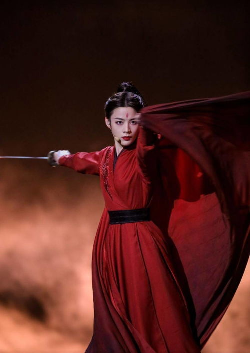 陈丽君花木兰造型照片