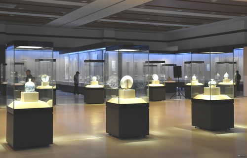 酒泉博物馆内部展厅