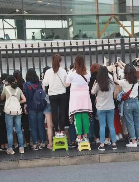 杨幂在上海街头街拍