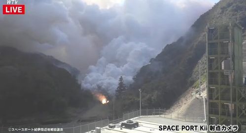 火箭发射失败爆炸瞬间模拟图