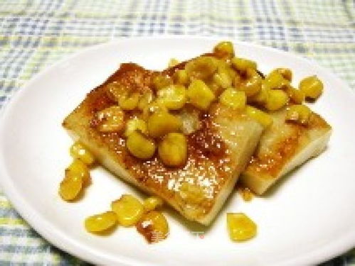 长沙街头的黄油年糕甜品