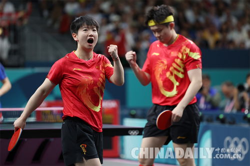 王楚钦孙颖莎vs梁吉善王艾米：混双对决引爆微博热搜，国乒新老交锋看点十足