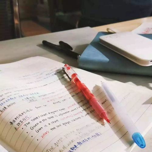 写满留言的笔记本