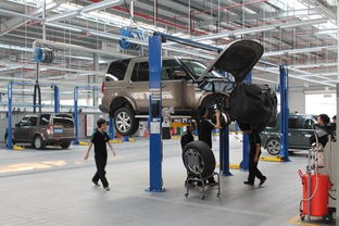 新能源汽车维修店内景