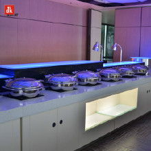 政府单位食堂自助餐实景