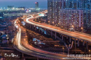 复旦大学夜景灯火辉煌