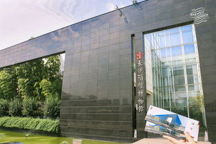 简牍陈列在博物馆展柜中