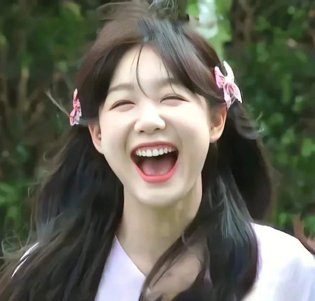 徐梦洁在节目中的可爱表情