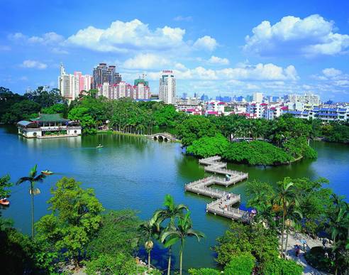 广西南宁城市风光