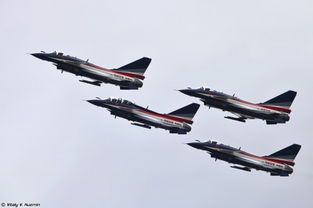 中国空军八一飞行表演队歼-10特技飞行