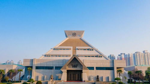 河南博物院大厅全景