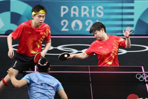 王楚钦孙颖莎晋级混双32强！多哈世乒赛燃爆全场，国乒新组合再秀实力