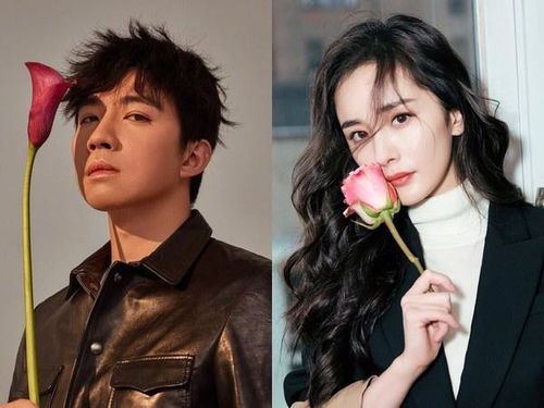 俞灏明和王晓晨牵手勾手指戴着戒指的照片