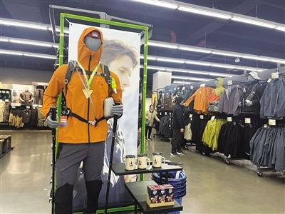 户外装备展示图