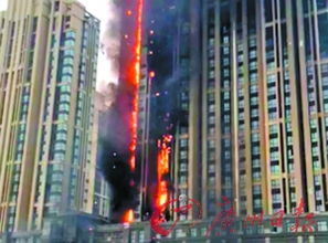 哈尔滨火灾谣言视频截图
