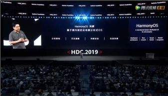 鸿蒙生态系统示意图展示多设备互联界面流程图