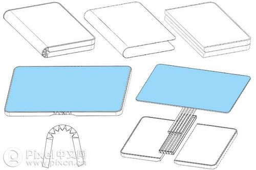 华为折叠电脑外观