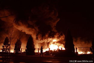 特拉华州工业区烟雾弥漫