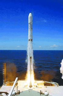 亲眼目睹中国海上火箭发射，震撼又骄傲的一刻