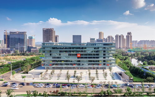小米公司总部大楼外观图