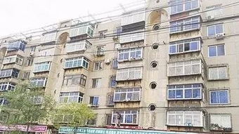 鞍山铁东区老小区街景