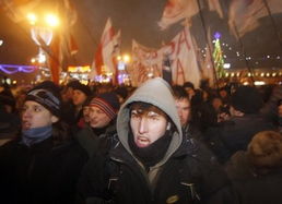 哥伦比亚街头民众支持总统强硬对外政策