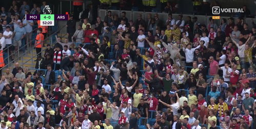 阿森纳球迷欢呼庆祝