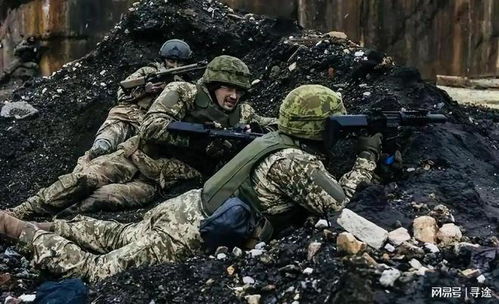 俄乌战场上的士兵