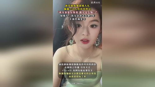 黄杨钿甜同款耳环仿款售价不到百元？一场奢侈品风波背后的真相