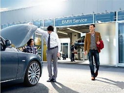 张增威站在宝马展车前