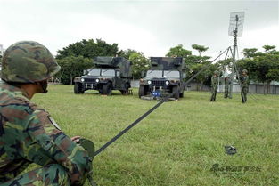 台湾军队演习场景