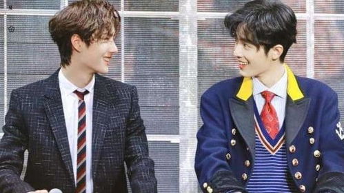 肖战王一博幕后花絮照