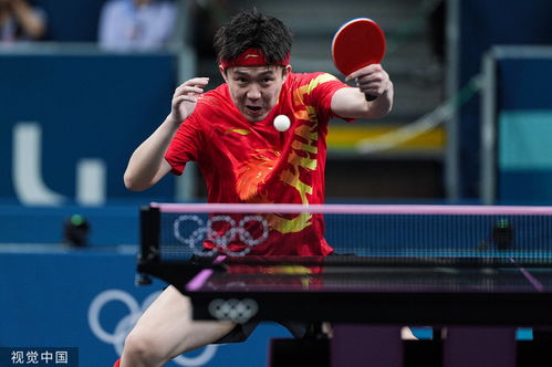 王楚钦与莫雷加德对战想象图