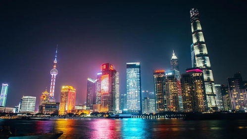 永康市夜景灯光璀璨城市全景图