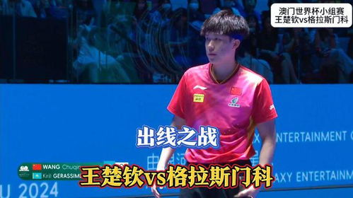 王楚钦澳门世界杯比赛瞬间