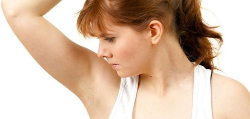 青少年因腋臭感到自卑的心理状态插画