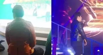 粉丝在演唱会现场举灯牌支持陈奕迅