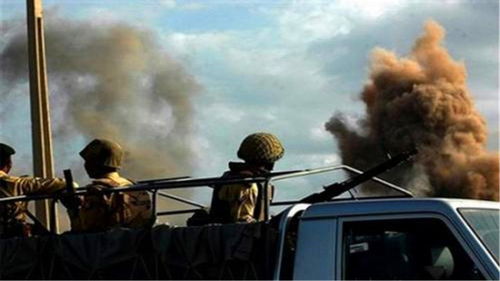 巴基斯坦军方发布作战视频截图