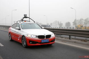 百度无人驾驶车辆测试场景