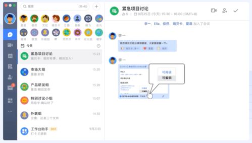 飞书知识问答界面示意图