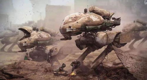 未来战争中的AI指挥中心概念图