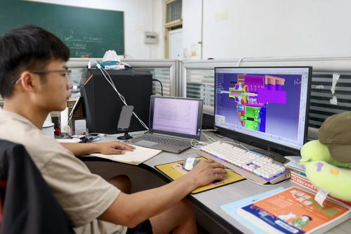 团队在实验室进行发酵实验