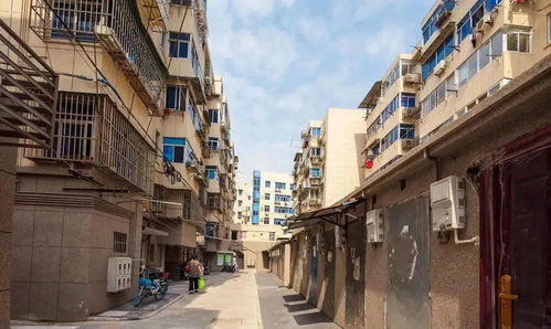 改造后的老旧小区实景图