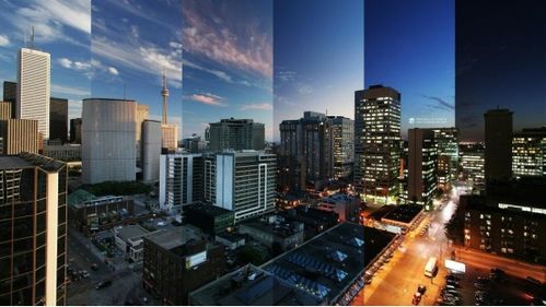 大城市写字楼里忙碌的上班族