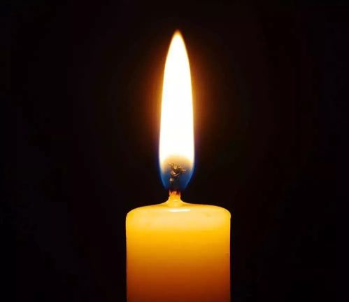 燃烧的蜡烛特写