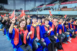 大学生毕业典礼现场