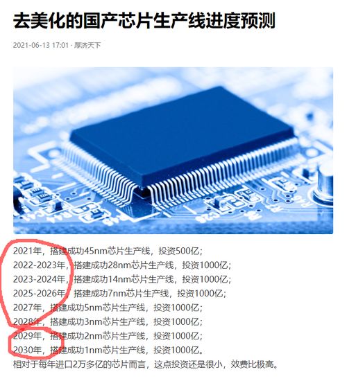 中国国产芯片生产线实拍图